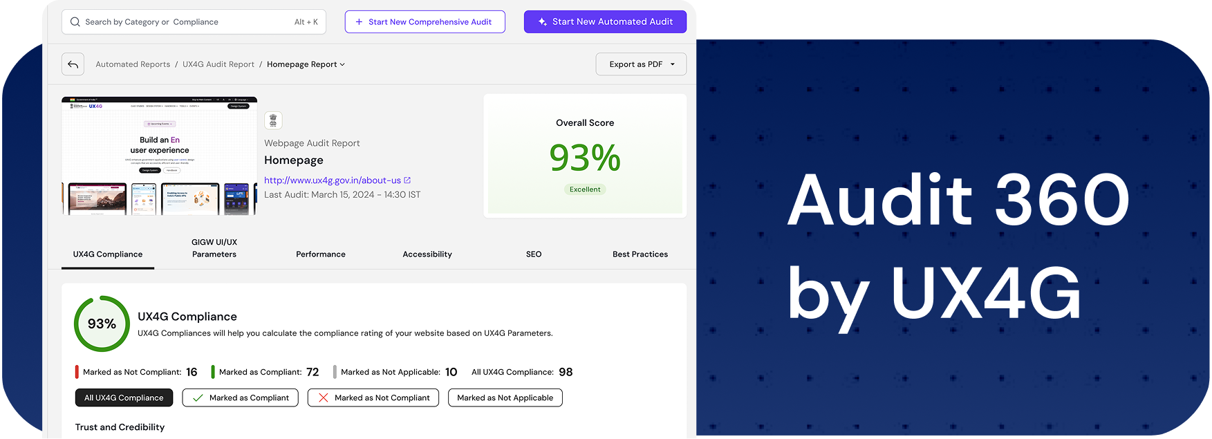 Audit 360 by UX4G